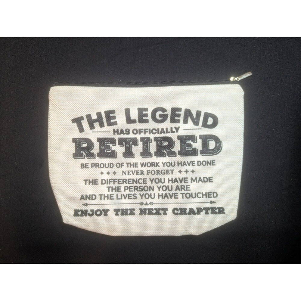 Gifts for Retired Friend Makeup Cosmetic Travel Bag